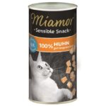 Kattensnack 100% Vriesgedroogde Kip voor Gevoelige Katten – Miamor Sensible