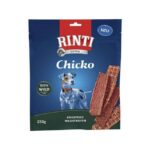 Hondensnack Gedroogde Wildrepen Laag Vet Hersluitbare Zak 250 g – Rinti Extra Chicko Wild