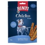 Hondensnack Luchtgedroogd met Zalm en Kip – Rinti Chicko Plus