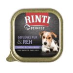 Rinti  Beste gevogelte puur & hert – natvoer hond – gevoelige maag/darmen