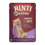 Rinti PB Gold kip puur & eend – natvoer hond – natuurlijk zonder soja