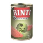 Rinti 1 smaak vlees Exclusive kalkoen puur– natvoer hond – sensitive