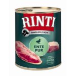 Rinti 1 smaak vlees Exclusive eend puur – natvoer hond – graanvrij
