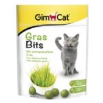 Kattensnack met Gedroogd Gras, zonder Toegevoegde Suiker, Speelstimulerend – GimCat GrasBits