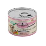 LandVlees Dog Classic gevogelte met zalm en tuinGroenten – natvoer hond – glutenvrij