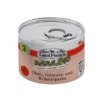 LandVlees B.A.R.F.2GO groEend fruit kruidenpesto rood – natvoer hond – graanvrij