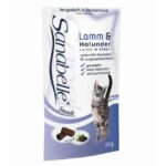 Kattensnack Zachte Vleessticks met Lamsvlees en Vlierbes – Sanabelle