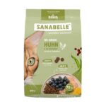 Sanabelle No Grain Kip kip & blauwe bes – droogvoer kat – sensitive
