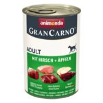 Animonda GranCarno Adult met hert & appels – natvoer hond