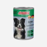 AMORA Dog Sensitive eend, appel & peer – natvoer hond – sensitive