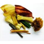 Kauwsnackmix Gedroogd Vlees Emmer 950 g – Classic Dog