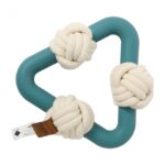 Hondenspeelgoed TPR-Rubber met Katoenen Touw voor Werpen en Touwtrekken – D&D Home Milou - Afbeelding 2