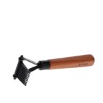 Ontklitkam 10 Mesjes voor Halflang tot Lang Haar – EBI Noir Japandi - Afbeelding 2