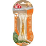 Kauwbeen met Kipvlees in Runderhuid voor Middelgrote en Grote Honden – 8in1 Dental Delights Strong M