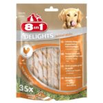 Gedraaide Kauwstengels Laag Vet met Kip – 8in1 Delights