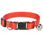 Kattenhalsband Nylon Verstelbaar met Veiligheidssluiting en Bel – Trixie - Afbeelding 2