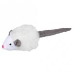 Kattenspeelmuis Pluche met Pieper en Catnip – Trixie Squieky Maus
