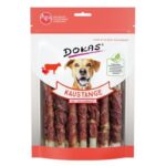 Kauwstaaf Gerolde Runderhuid met Eendenborstfilet 200 g – Dokas