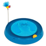 Kattenspeelset met Massagemat en Veerspeeltje – Catit Play-n-Scratch - Afbeelding 2
