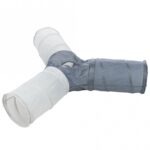 Speeltunnel van nylon met 4 ingangen voor katten en pups – Trixie