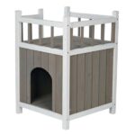 Kattenhuis met Balkon voor Binnen en Buiten – Trixie Cat's Home - Afbeelding 2