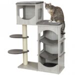 Krabpaal 118 cm met Hangmatten en Holletjes – Trixie Adriano - Afbeelding 2