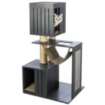 Krabpaal met Twee Holletjes en Hangmat – Trixie Freia - Afbeelding 3