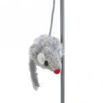 Kattenspeelgoed Pluche met Speelhengel en Drie Balletjes – Trixie Cats Cheese - Afbeelding 3