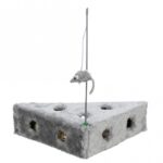 Kattenspeelgoed Pluche met Speelhengel en Drie Balletjes – Trixie Cats Cheese - Afbeelding 4