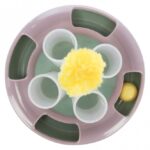 Kattenbal met Speelveer en Uitneembare Snackbuizen – Trixie Junior Snack & Play - Afbeelding 2