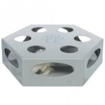 Kattenspeelgoed Draaiende Veer met Traktatievak – Trixie Turning Feather