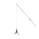 Kattenspeelhengel met Echte Veren, XXL-lengte (ca. 92 cm) – Karlie Katzenangel FEDER