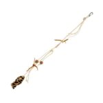 Kattenspeelhengel Sisal met Haak – Karlie Fleety Vis - Afbeelding 3