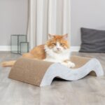 Krabplank XXL met Catnip voor Grote Katten – Trixie Kratzwelle XXL - Afbeelding 4
