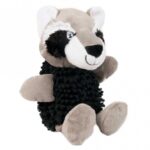 Pluche Speeltje Zacht met Pieper voor Spelen – Karlie Shaggy Wasbeer