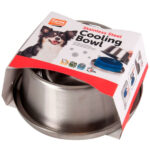 Hondenbak RVS met Koelkussen voor Drinkwater – Karlie Flamingo