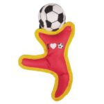 Hondenspeelgoed Nylon Voetbalfiguur voor Apporteren – Karlie Flamingo