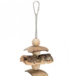 Vogelspeelgoed Kurk en Hout voor Grote Papegaaien en Grasparkieten – Trixie - Afbeelding 3