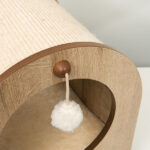 Kattenhuis met Sisal Krabvlak en Kussen – Vesper Minou - Afbeelding 4