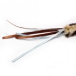 Kattenspeelhengel Pluche Staart voor Interactief Spel – Karlie Flamingo - Afbeelding 2