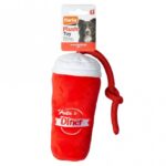 Hondenspeelgoed Pluche met Pieper voor Interactief Spel – Karlie Flamingo - Afbeelding 2