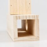 Knaagdier Tunnel Grenenhout voor Kleine Knaagdieren – DUVO - Afbeelding 2