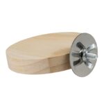 Zitplateau Grenenhout O-vorm voor Kleine Knaagdieren – DUVO Duvoplus