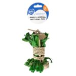 Knaagdierrol met Essenhout en Waterhyacint voor Kleine Knaagdieren en Konijnen – DUVO - Afbeelding 2