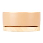 Keramische Voerbak met Houten Voet voor Voedsel en Water – DUVO Duvoplus - Afbeelding 2