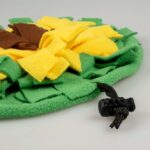 Snuffelmat Fleece Zonnebloem – DUVO Duvoplus - Afbeelding 2