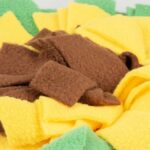 Snuffelmat Fleece Zonnebloem – DUVO Duvoplus - Afbeelding 3