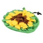 Snuffelmat Fleece Zonnebloem – DUVO Duvoplus