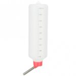 Knaagdierdrinkfles Kunststof 450 ml met Draadhouder en Kogelventiel voor Chinchilla's en Konijnen – Trixie - Afbeelding 4