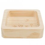 Voerbak Hout Onbehandeld voor Droogvoer – Trixie